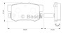 Imagen de PASTILLAS DE FRENO TRASERA HONDA NEW CIVIC 1.8 16V 2006->